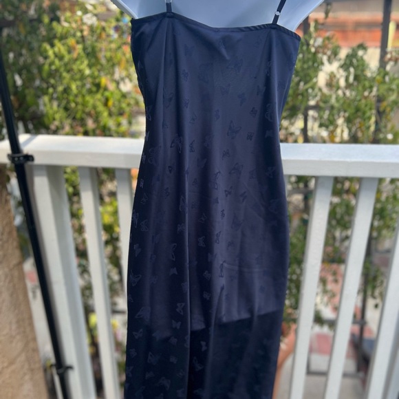 Heidi Klum Intimates Blue Spaghetti Strap Slip Dress - Picture 5 of 11